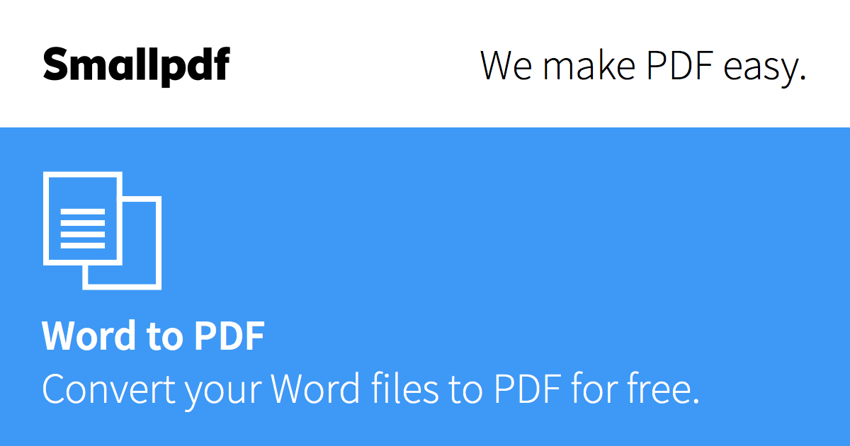 Convertir Word a PDF a través del convertidor en línea